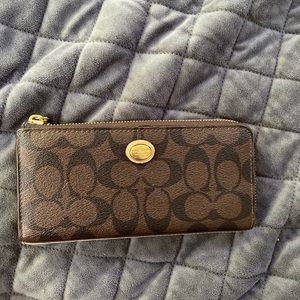Brown Coach Wallet